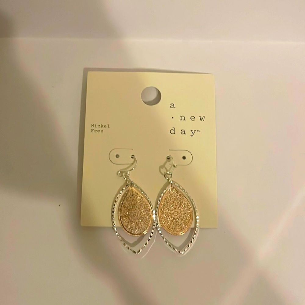 A new day brand new earrings